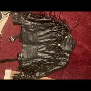 Leather jacket